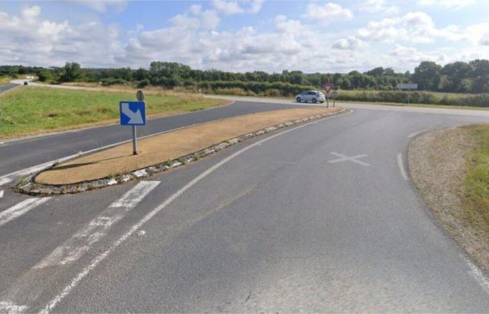 Diversi mesi di lavoro per realizzare una rotatoria su questa trafficata strada del Cotentin