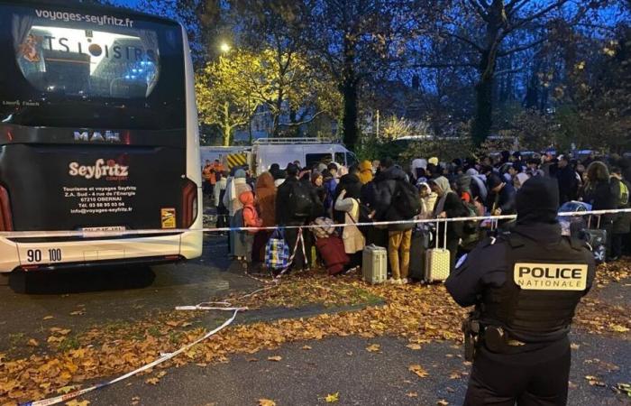 Strasburgo: il campo di Krimmeri è stato evacuato prima dell’alba di martedì mattina