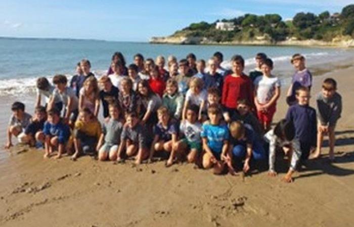 Magnifica lezione di mare nella Charente-Maritime per la scuola elementare Immaculée Conception di Lectoure