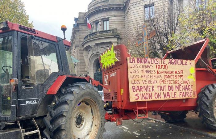 Mobilitazione degli agricoltori: i trattori ritornano nel centro della città di Limoges