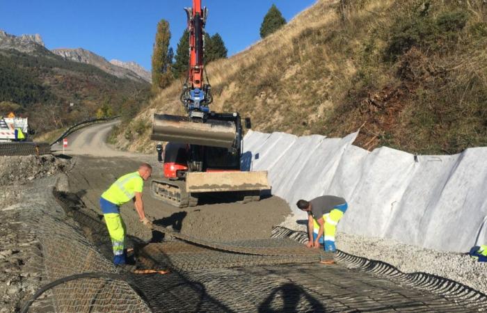 Un progetto stradale realizzato in parte dagli agenti del Dipartimento delle Hautes-Alpes