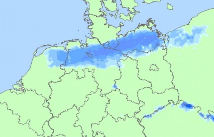 Meteo invernale: la neve colpisce la Germania settentrionale, al sud sono previsti temporali | Notizia