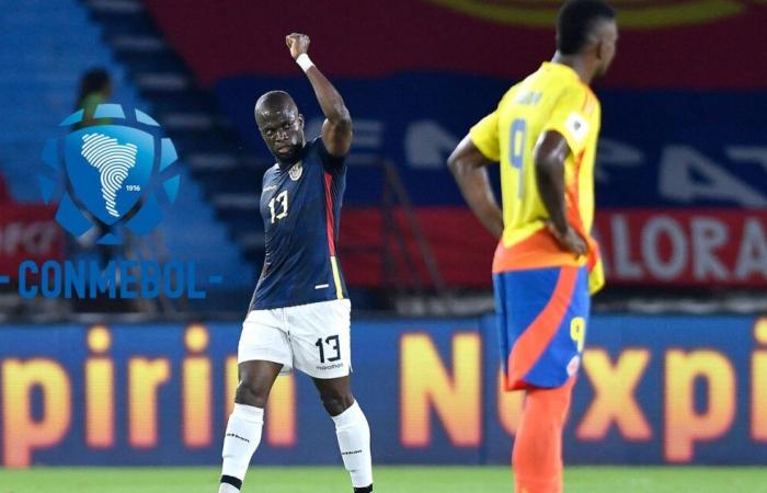 La reazione del Conmebol al gran gol dell'Enner Valencia in Colombia-Ecuador: “El Chivo”