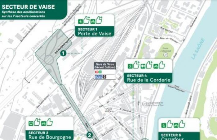 Lione: strade ciclabili, senso unico… Lezioni dalla consultazione sulla mobilità a Vaise