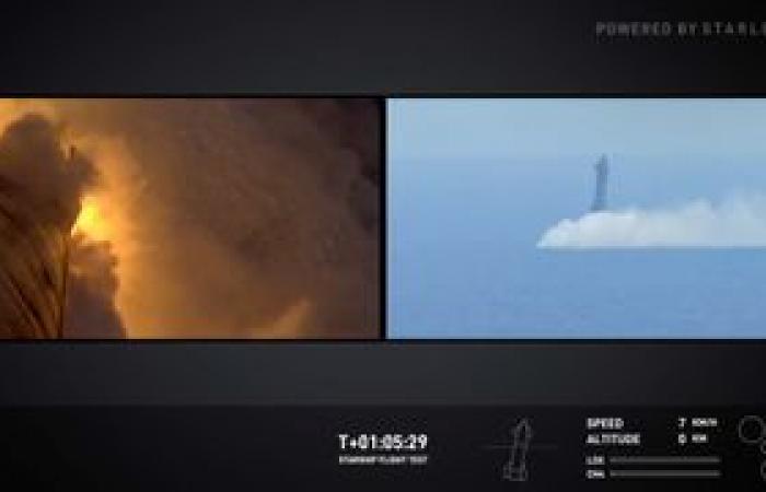 L’astronave SpaceX lancia una banana nello spazio, evitando la cattura di un razzo gigante durante il sesto volo di prova (video, foto)