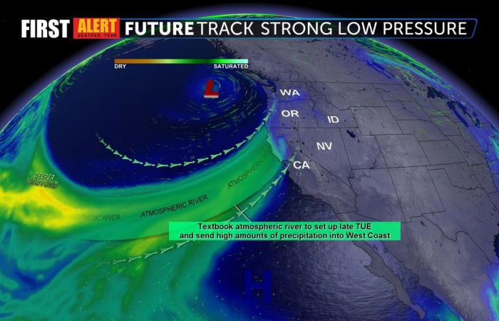 Gradualmente farà più caldo questa settimana man mano che una forte tempesta si avvicina a NorCal