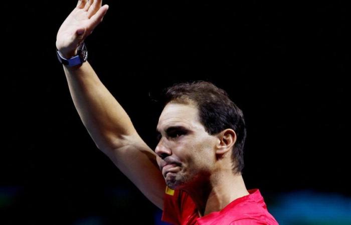 “Ho cercato di essere una brava persona”, sussurra Nadal al momento dell'addio