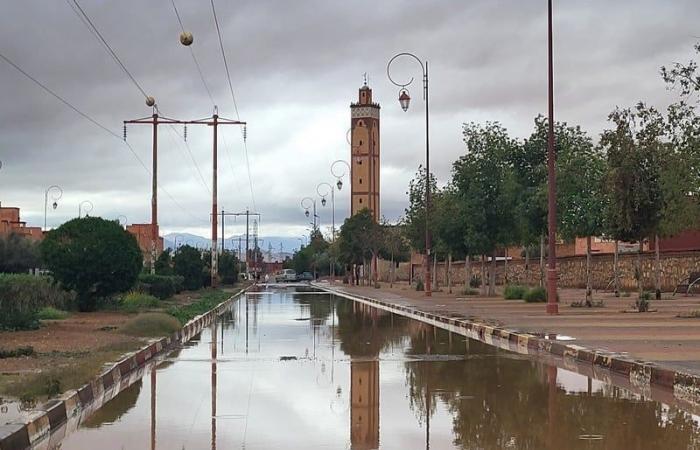 Una depressione a ovest delle Isole Canarie provoca forti piogge in Marocco