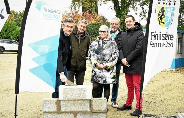 A Quimper, Finistère Habitat avvia la costruzione di 34 nuovi alloggi sociali