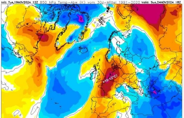 Un rapido passaggio al clima autunnale estremamente mite invita