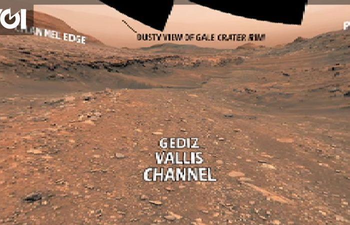 Il rover Curiosity della NASA lascerà Gediz Vallis, la fondazione del fiume secco su Marte