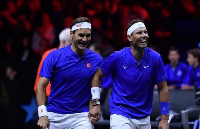 Il vibrante tributo di Roger Federer a Rafael Nadal