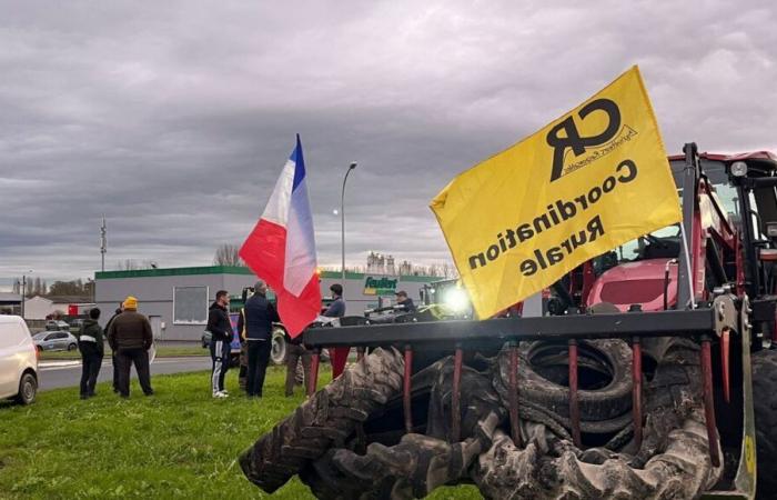 DIRETTO – I trattori del Coordinamento rurale della Dordogna si uniscono a Périgueux per manifestare