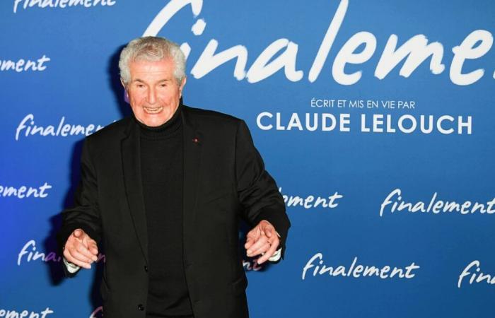 Claude Lelouch di fronte al gruppo