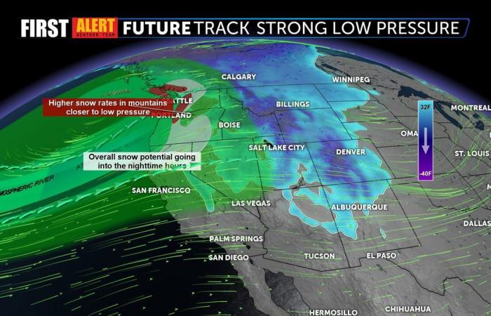 Gradualmente farà più caldo questa settimana man mano che una forte tempesta si avvicina a NorCal