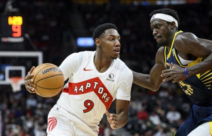 Poeltl e Barrett aiutano i Raptors a battere i Pacers 130-119 per ottenere una scivolata perdente di sette partite