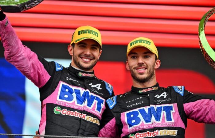 Esteban Ocon e Pierre Gasly hanno fissato l'obiettivo di Alpine