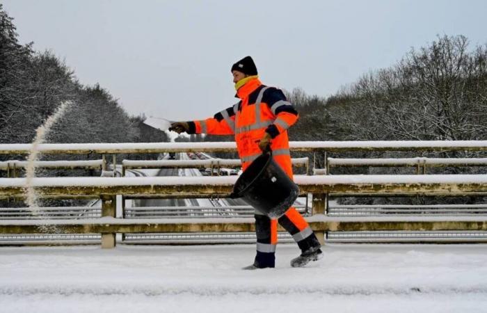 Giovedì potrebbe cadere la neve in Normandia, il Dipartimento delle strade annuncia il suo piano invernale