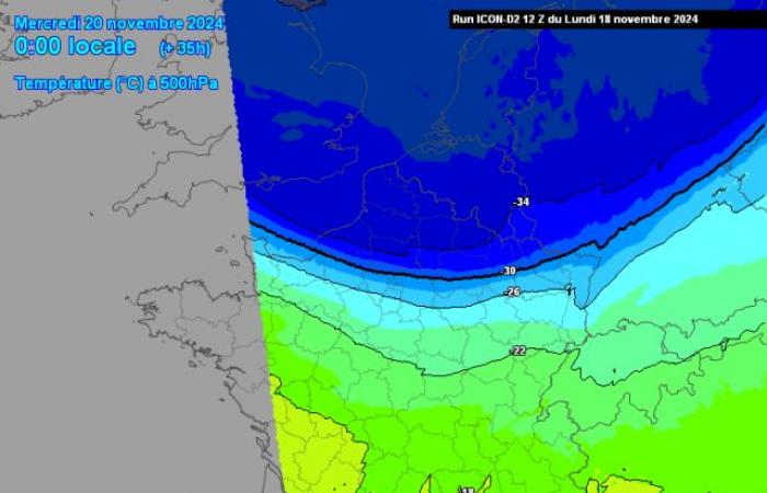 Le forti piogge invernali potrebbero riservare una sorpresa di neve mercoledì?