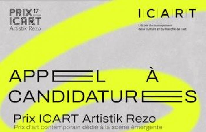 Premio ICART Artistik Rezo 2025: aperto il bando!