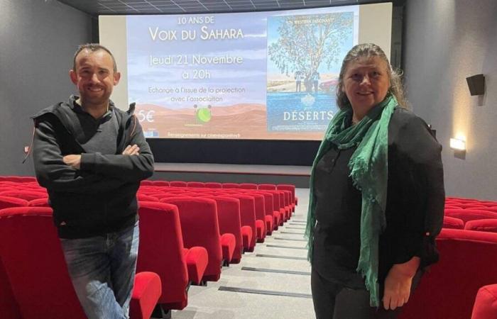 Da dieci anni propongono le voci del Sahara al cinema Pontivy