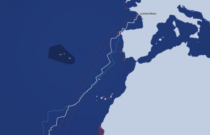 Mappamondo della Vandea di Les Sables-d'Olonne. Dopo 8 giorni e 10 ore, scopri i “percorsi” dei 3 leader