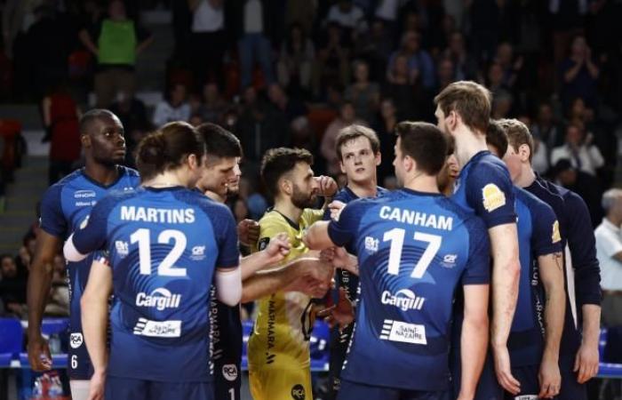 Saint-Nazaire largamente dominato dal Perugia per la sua seconda partita di Champions League