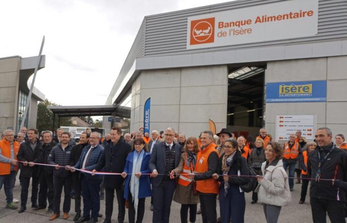 Banco Alimentare dell'Isère: inaugurata la nuova sede