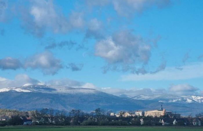 Bollettino meteorologico. Giovedì è caduta la neve sui Vosgi, nell'Alto Reno in allerta arancione