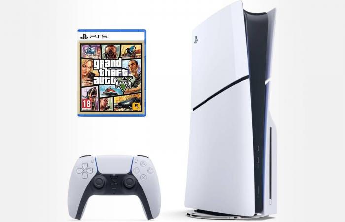 buon affare Carrefour sulla console Slim standard con GTA 5