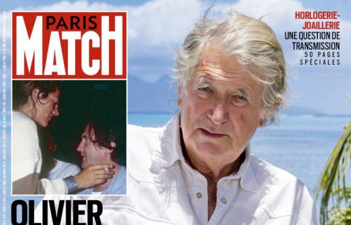 Olivier de Kersauson sulla prima pagina del Paris Match del 20 novembre 2024 (n°3942)