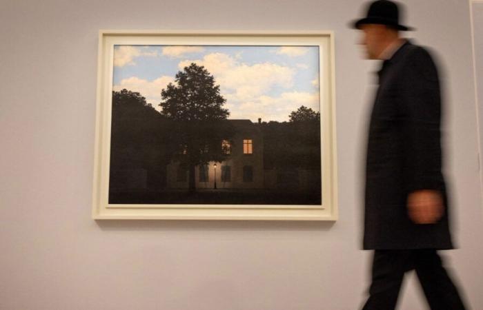 Un dipinto di Magritte che ispirò un celebre film horror è stato venduto all’asta per una cifra record