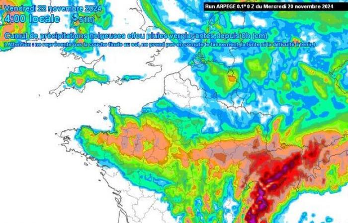 Dove nevicherà in pianura giovedì? La mappa si fa più chiara, incertezza per l'Île-de-France