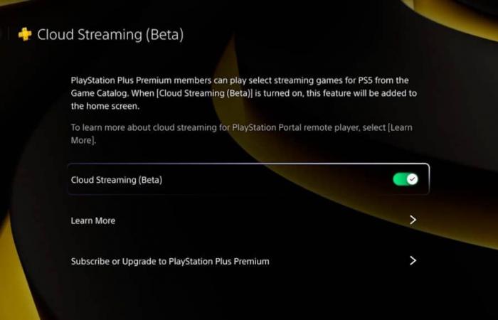 Sì, questo aggiornamento ti consente di giocare ai giochi cloud su PS Portal (e senza avere una PS5)