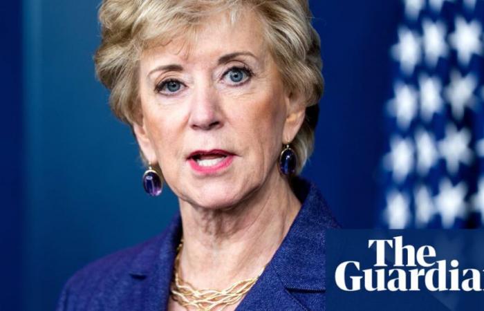 Trump sceglie l’ex dirigente della WWE Linda McMahon come segretaria dell’istruzione | Amministrazione Trump