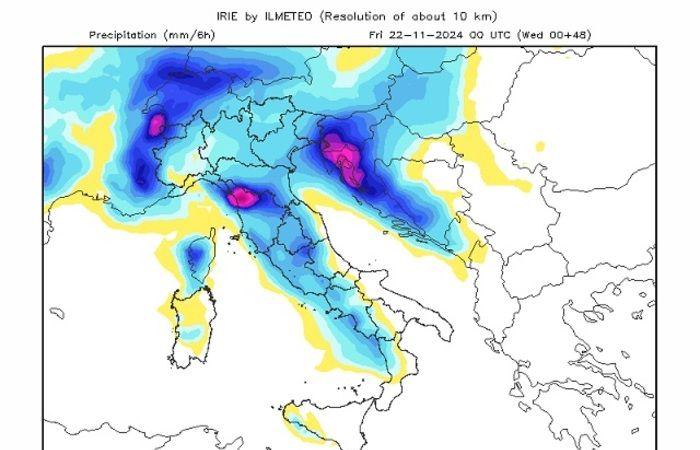 la Tempesta artica è ormai alle porte dell’Italia, porterà Freddo e Neve nei Prossimi Giorni