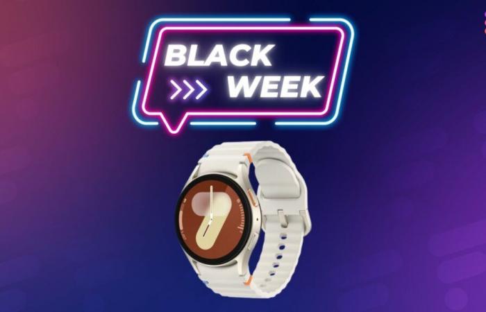 Il Samsung Galaxy Watch 7, con tutte le sue funzioni sportive, è già in vendita per la settimana del Black Friday