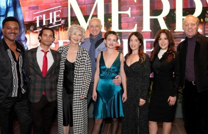 Britt Robertson, Hayley Mills e altri partecipano alla proiezione di THE MERRY GENTLEMEN