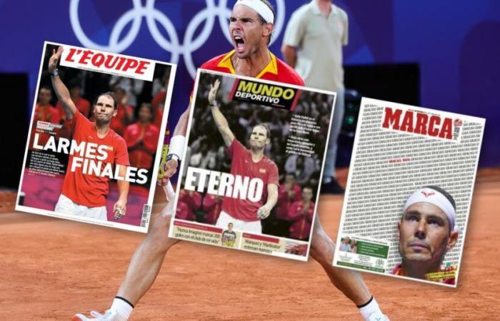 la rassegna stampa dopo il ritiro di Rafael Nadal