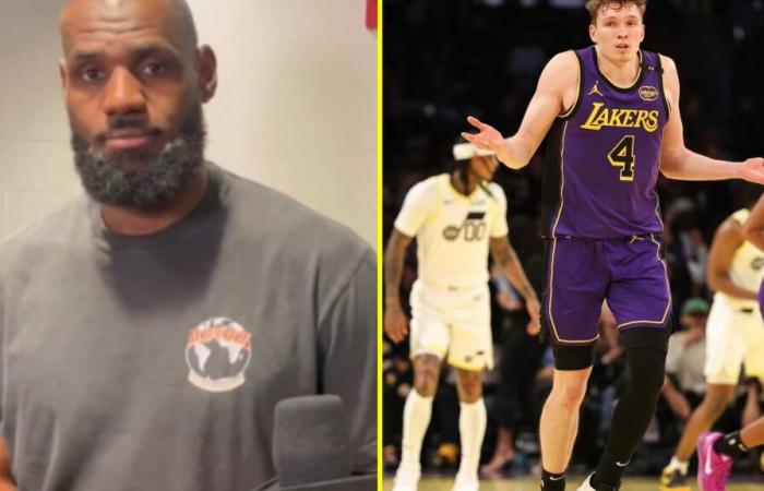 'Tutti mi hanno dato del bugiardo' – LeBron James rivela i suoi veri sentimenti nei confronti di Dalton Knecht dopo che il debuttante dei Lakers ha fatto la storia