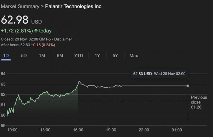 Il recente calo di Palantir: piccolo ritracciamento o bandiera rossa?: di Prakash Bhudia