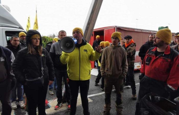 Sulla strada per la Gironda, gli agricoltori del Lot-et-Garonne prendono di mira un supermercato a Marmande