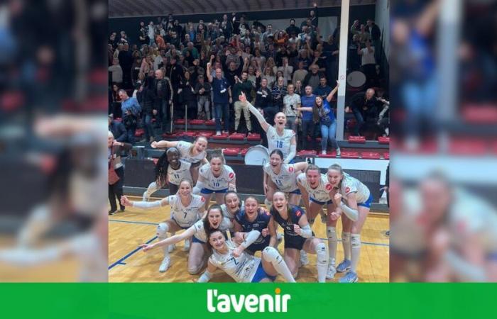 Pallavolo (Ladies League): Tchalou vince a Charleroi dopo una partita epica (video)