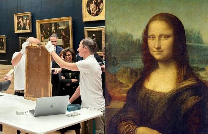 L'incredibile rovescio della Gioconda svelato al pubblico