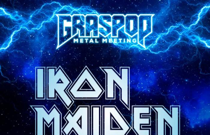 Gli IRON MAIDEN saranno gli headliner del Graspop Metal Meeting di giugno 2025