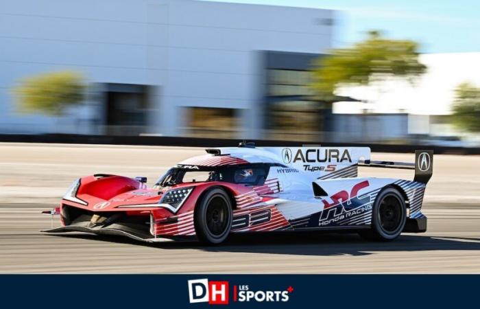 Max Verstappen ha testato un prototipo di Acura LMDh a Las Vegas