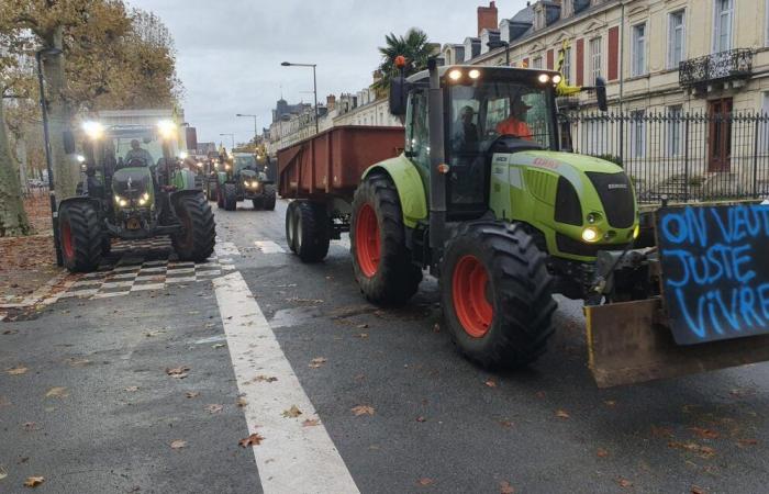 Gli agricoltori del Coordinamento rurale della Dordogna partono per Brive