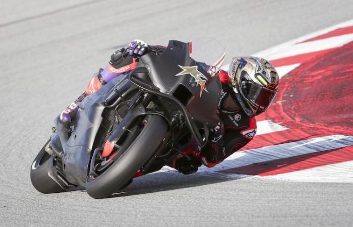 MotoGP, Test Barcellona, ​​Jorge Martin: primi giri promettenti sull'Aprilia, ma sono necessari alcuni aggiustamenti