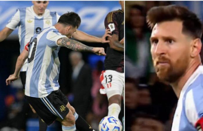 Lionel Messi attacca un difensore avversario e rivela una frase leggendaria (video)