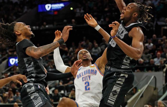 1 buono, 1 cattivo e 1 brutto Asporto dalla sconfitta di Thunder contro gli Spurs